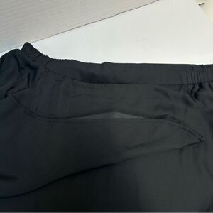 dRA Los Angeles Black Polyester Bell Sleeves Blouse‎ Size XS Elastic on Shoulder